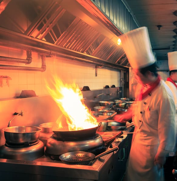 Allfire Services | Rock Hill SC | Chinese Restaurant cooking